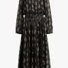 Isabel Marant Kleider<Kleid Sana in Schwarz/Ecru