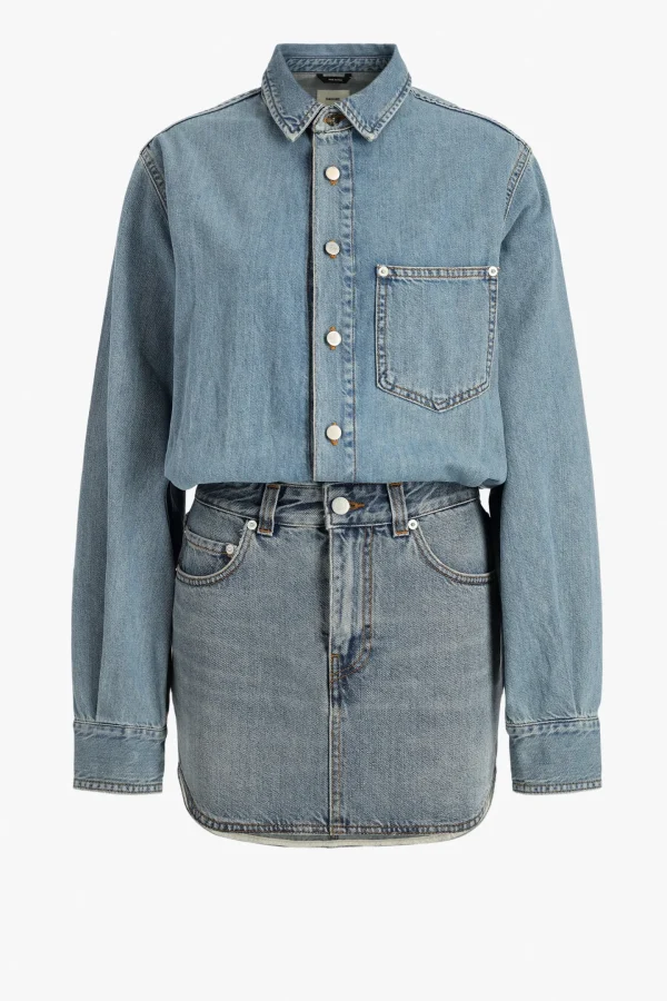 Haikure Kleider<Kleid Tamu in Iconic Blue