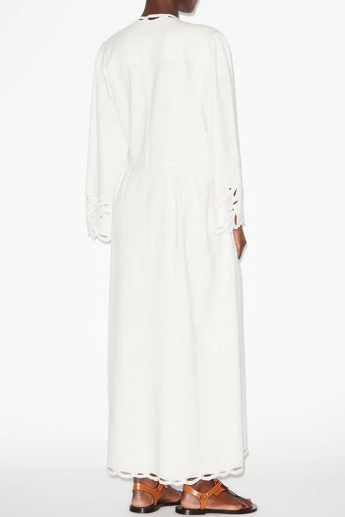 kleid_tianny_in_wei_2.webp Marant Etoile Kleider<Kleid Tianny in Weiß