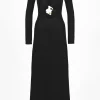 Christopher Esber Kleider<Kleid Trio Stone in Schwarz