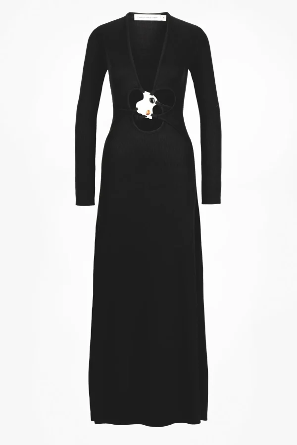 Christopher Esber Kleider<Kleid Trio Stone in Schwarz