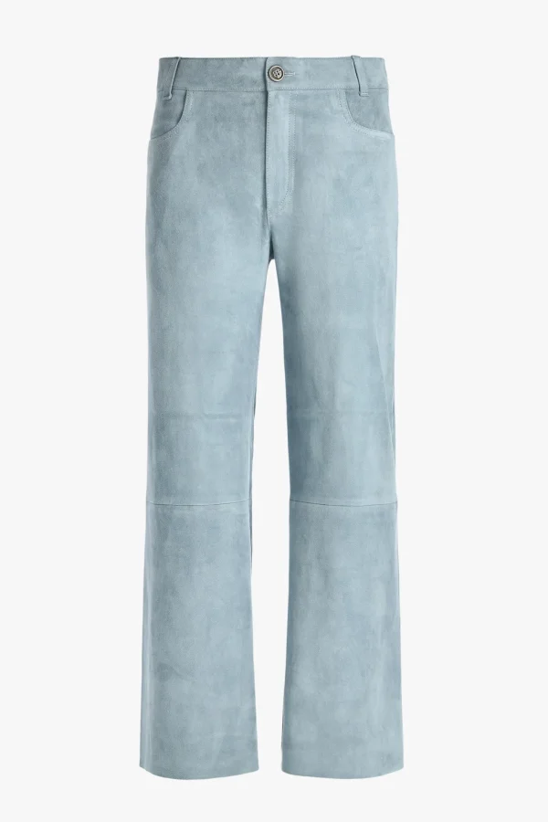 Stouls Hosen & Jumpsuits<Lederhose Lilou in Aquamarine