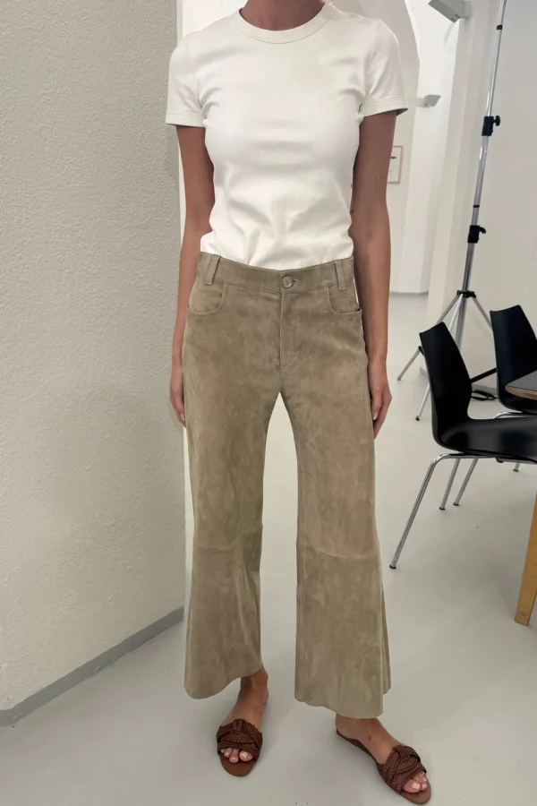 Stouls Hosen & Jumpsuits<Lederhose Lilou in Litchi