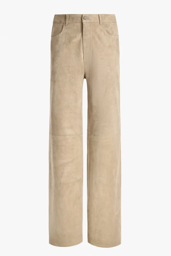 Stouls Hosen & Jumpsuits<Lederhose Mytheo in Litchi