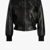 R13 Jacken & Westen<Lederjacke Berlin in Schwarz