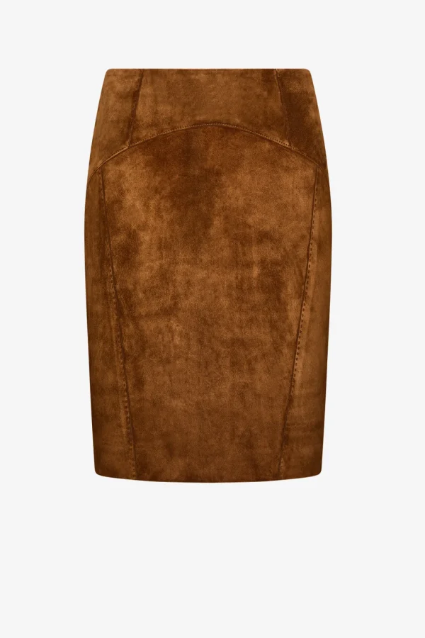 Tom Ford Röcke<Lederrock in Caramel