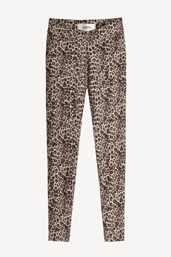 Ladneri Hosen & Jumpsuits<Leggings Léopard in Natural