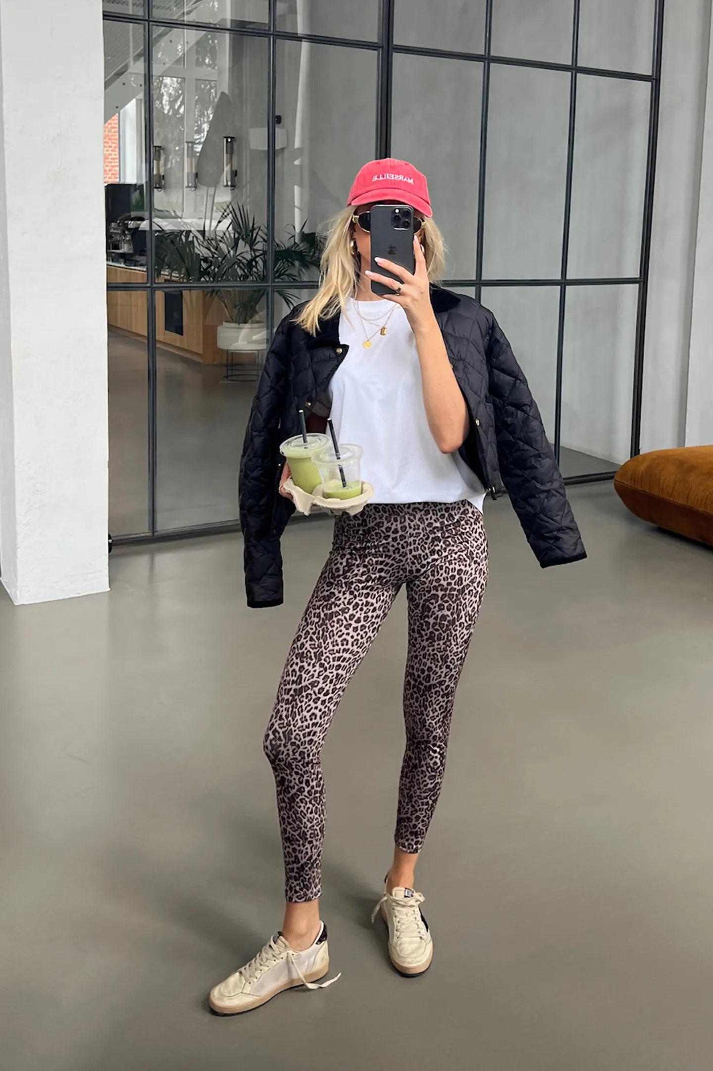 leggings_lopard_in_natura_7.webp Ladneri Hosen & Jumpsuits<Leggings Léopard in Natural