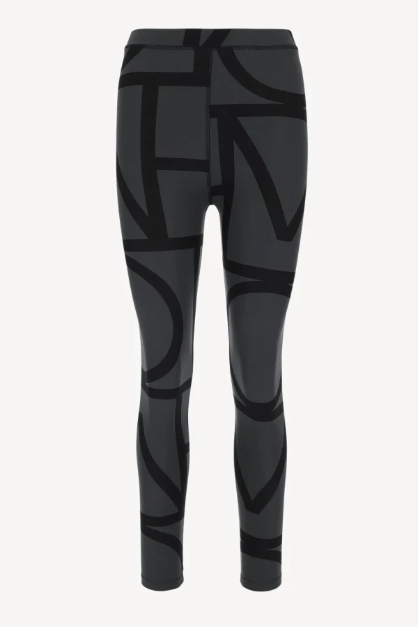 Toteme Hosen & Jumpsuits<Leggings Monogram in Schwarz