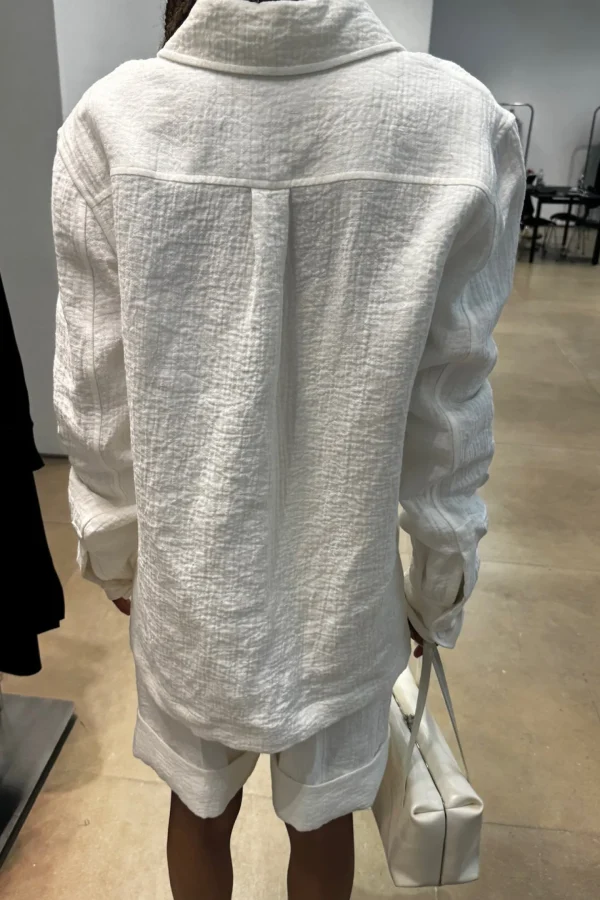 Jil Sander Blusen & Tops<Leinenbluse in Latte