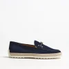 Tod's Loafer & Ballerinas<Loafer Gomma Raffia in Blau
