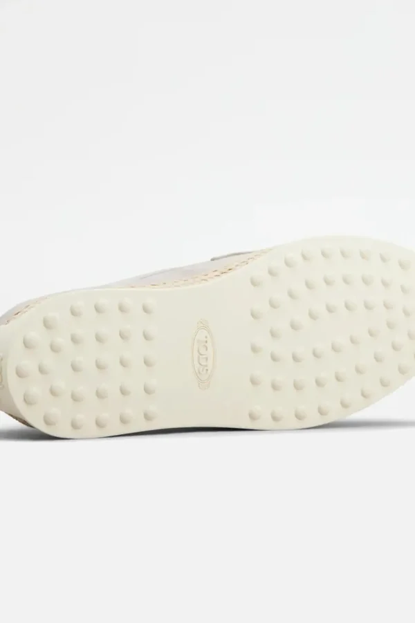 Tod's Loafer & Ballerinas<Loafer Gomma Raffia in Grau