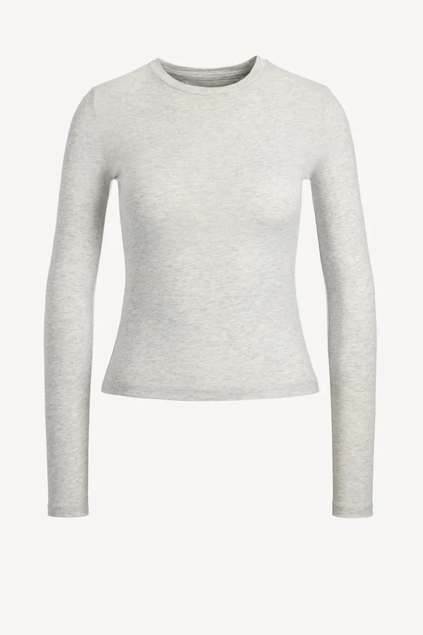 Ladneri Shirts, Tank Tops & Longsleeves<Longsleeve Arene in Grey Melange