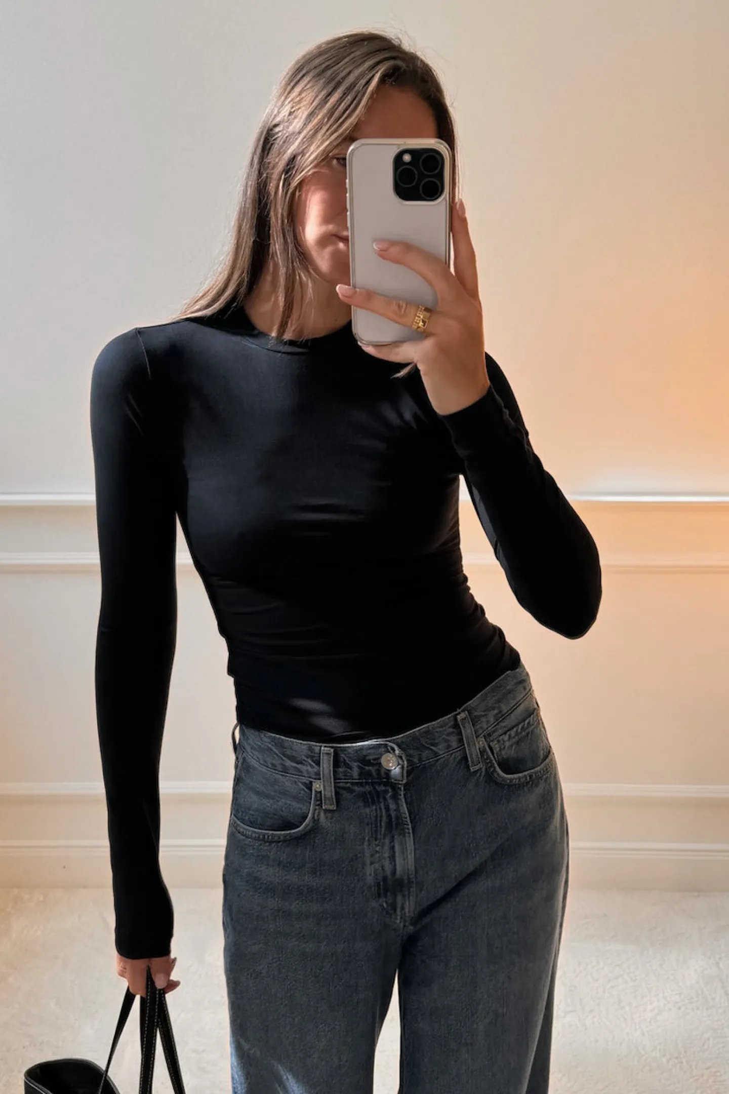 longsleeve_arene_in_schwa_8.webp Ladneri Shirts, Tank Tops & Longsleeves<Longsleeve Arene in Schwarz
