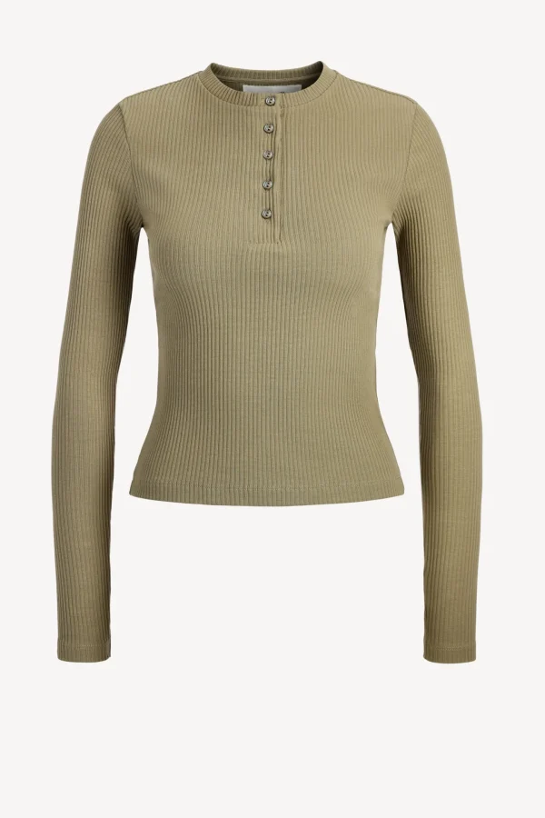 Ladneri Shirts, Tank Tops & Longsleeves<Longsleeve Bandol in Light Olive