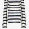 Ladneri Shirts, Tank Tops & Longsleeves<Longsleeve Biarritz in Ivory/Navy