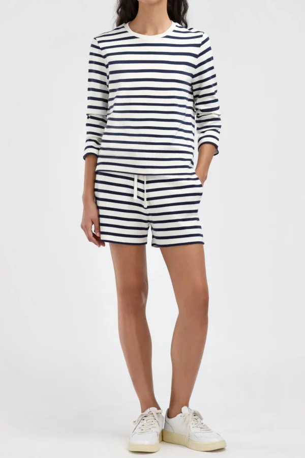 Ladneri Shirts, Tank Tops & Longsleeves<Longsleeve Biarritz in Ivory/Navy