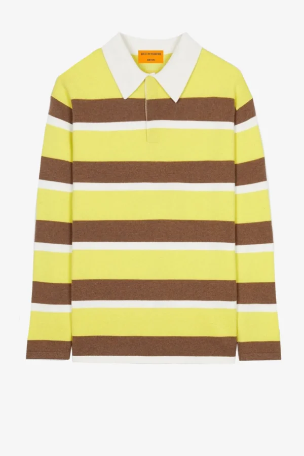 Guest in Residence Shirts, Tank Tops & Longsleeves<Longsleeve Rugby in Lemon/Almond