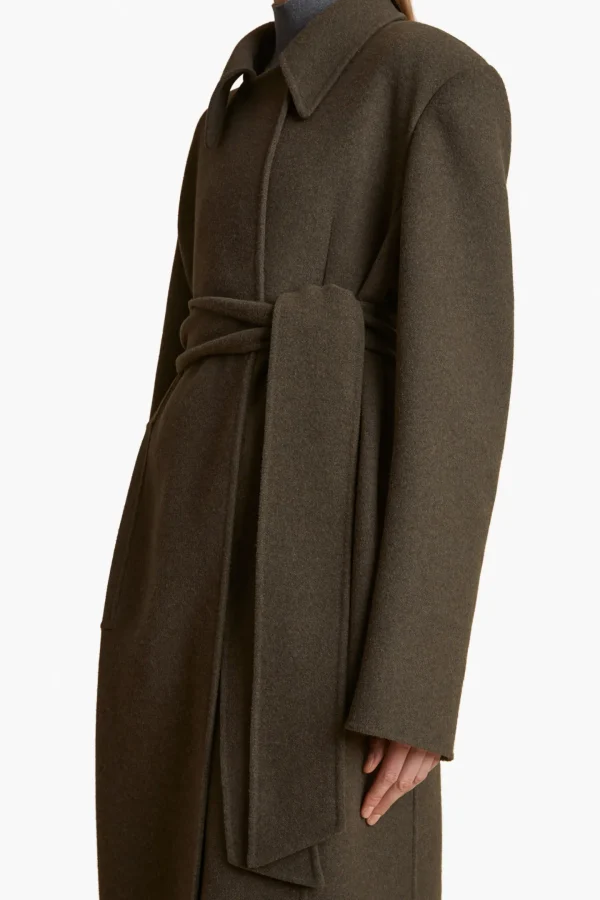 Khaite Mäntel<Mantel Lea in Army Melange