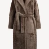 Jadia Mäntel<Mantel Maxi Teddy in Toffee