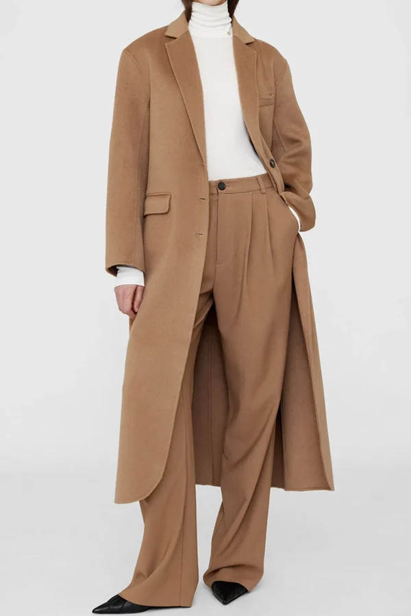 Anine Bing Mäntel<Mantel Quinn in Camel