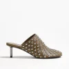 Jil Sander Heels<Mules in Chimera Green