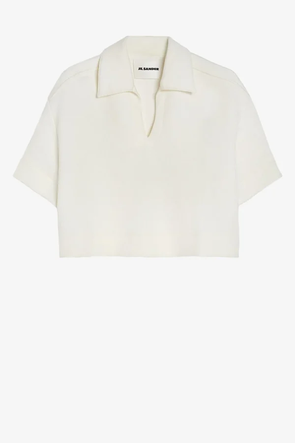 Jil Sander Shirts, Tank Tops & Longsleeves<Poloshirt in Latte