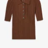 Frame Shirts, Tank Tops & Longsleeves<Poloshirt in Light Camel