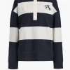 Ladneri Shirts, Tank Tops & Longsleeves<Poloshirt Varsity in Navy/Grey