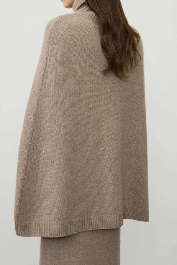 Lisa Yang Pullover<Poncho Annie in Mole
