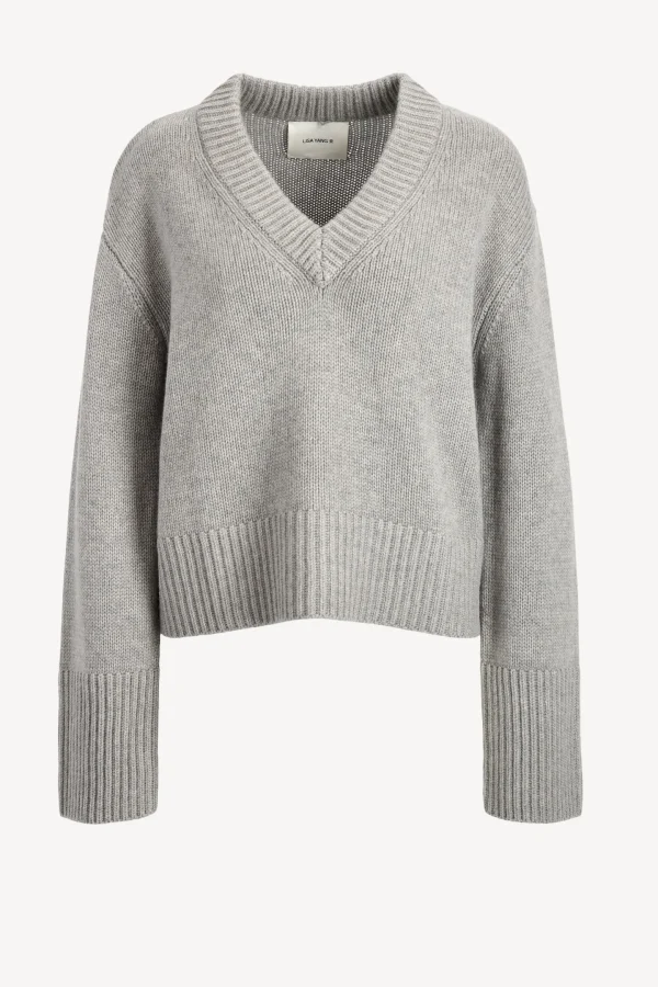 Lisa Yang Pullover<Pullover Aletta in Dove Grey