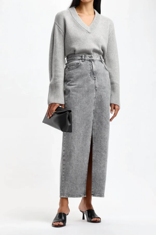 Lisa Yang Pullover<Pullover Aletta in Dove Grey