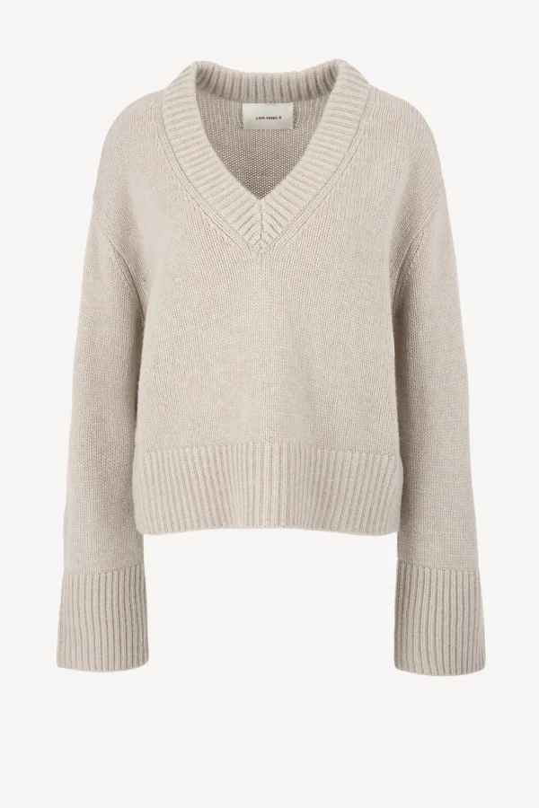 Lisa Yang Pullover<Pullover Aletta in Sand