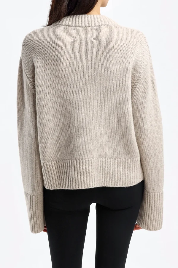 Lisa Yang Pullover<Pullover Aletta in Sand