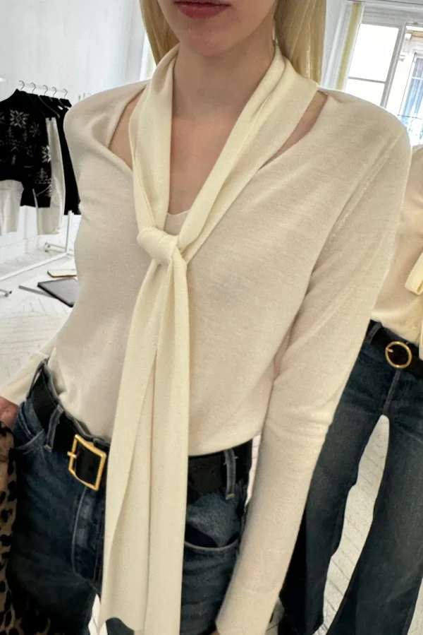Nili Lotan Pullover<Pullover Ayla in Ivory