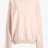 Frenckenberger Pullover<Pullover BF R-Neck in Light Pink