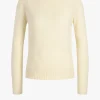 Allude Pullover<Pullover Boatneck in Beige