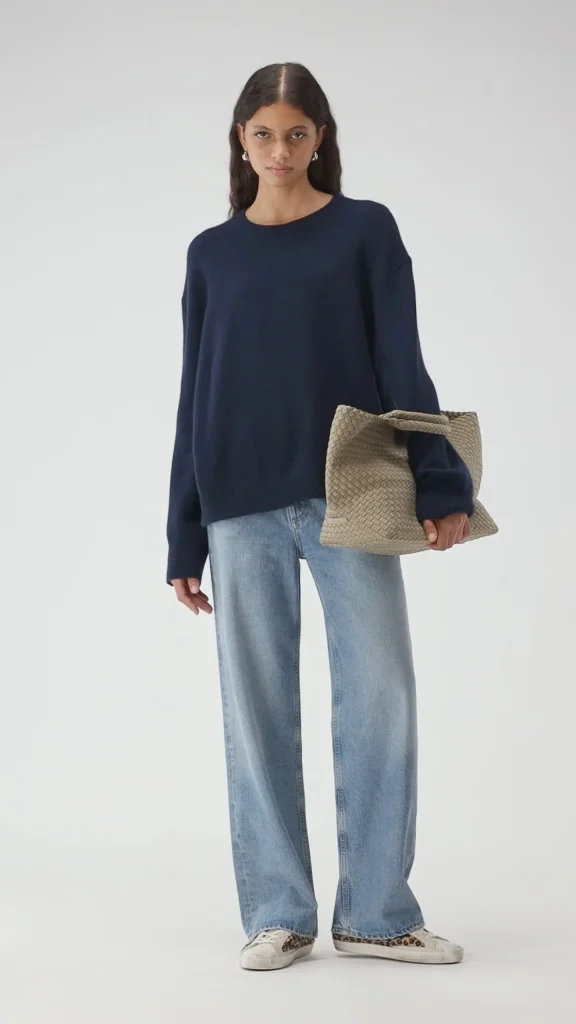 Ladneri Pullover<Pullover Charlot in Dark Navy