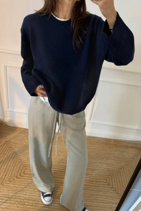 Ladneri Pullover<Pullover Charlot in Dark Navy