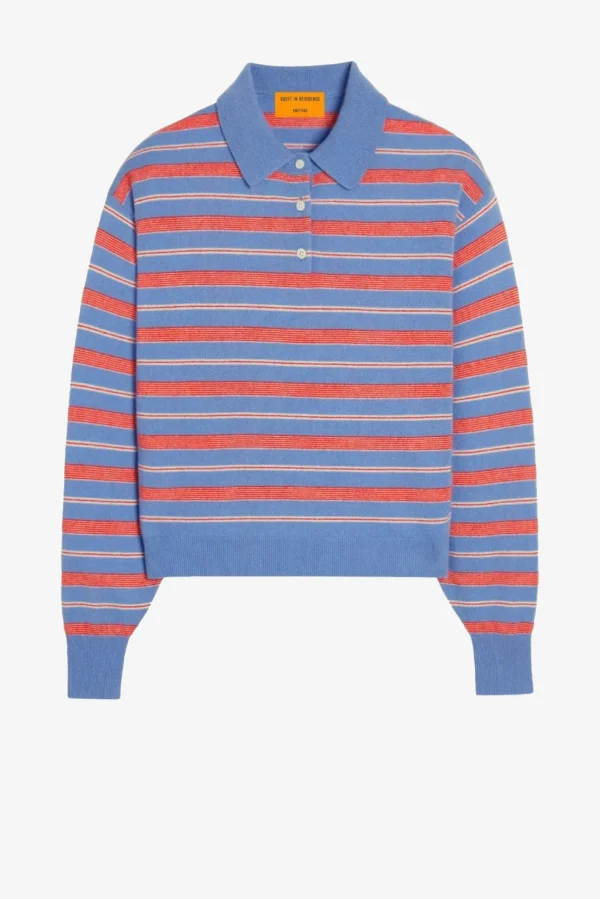 Guest in Residence Pullover<Pullover Collegiate Polo in French Blue
