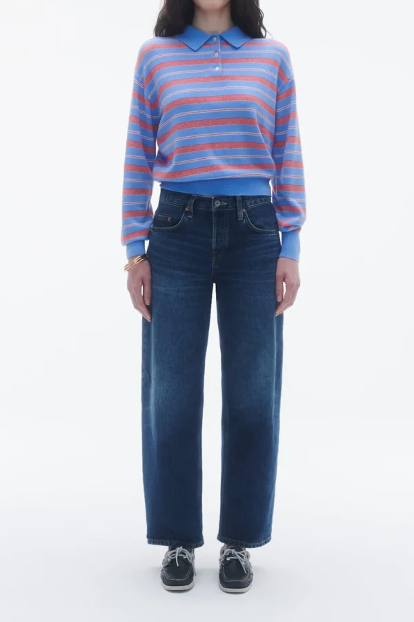Guest in Residence Pullover<Pullover Collegiate Polo in French Blue