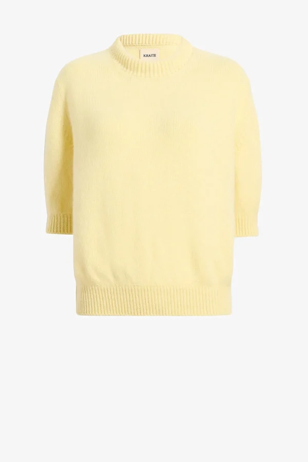 Khaite Pullover<Pullover Davin in Zest