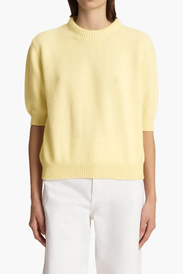 Khaite Pullover<Pullover Davin in Zest