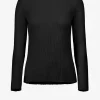 Allude Pullover<Pullover Fine Ribbed in Schwarz