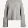 Lisa Yang Pullover<Pullover Fleur in Dove Grey