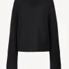 Lisa Yang Pullover<Pullover Fleur in Schwarz