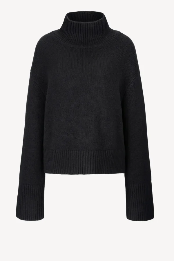 Lisa Yang Pullover<Pullover Fleur in Schwarz