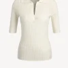 Lisa Yang Pullover<Pullover Freda in Ivory