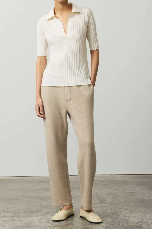 Lisa Yang Pullover<Pullover Freda in Ivory