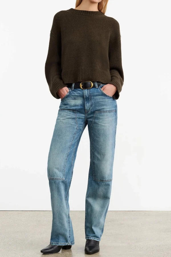 Nili Lotan Pullover<Pullover Haisley in Dark Pine